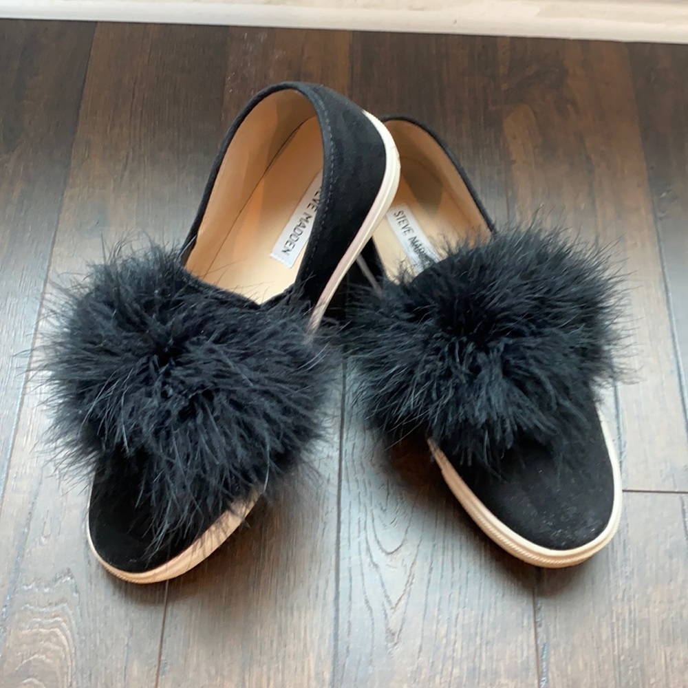 Steve Madden Emily slip on sneakers black 9.5